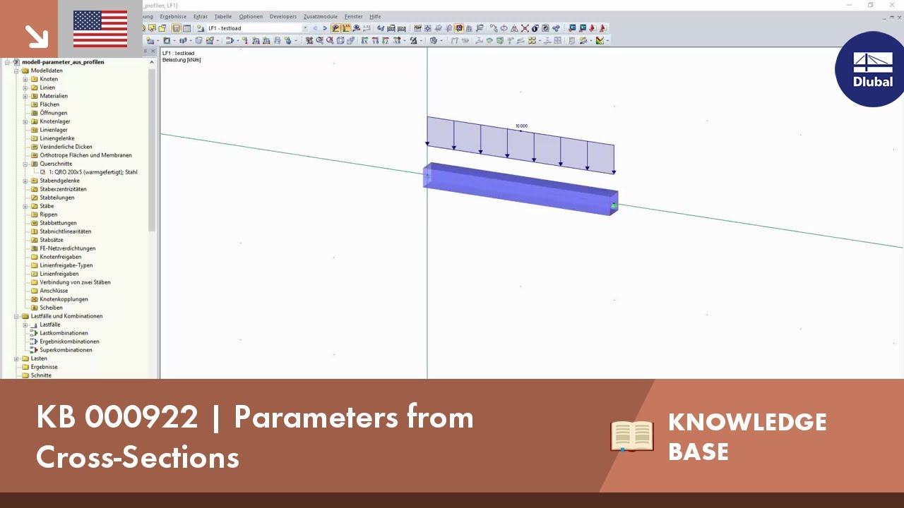 KB 000922 | Parameters from Cross-Sections