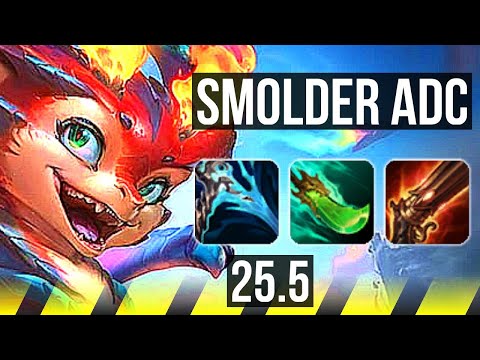 SMOLDER & Zoe vs EZREAL & Lulu (ADC) | KR Master | 25.5