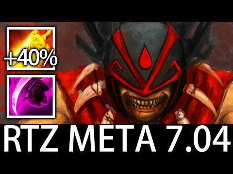 Radiance Bloodseeker by Dota 2 Arteezy 7.04 META Pro Build
