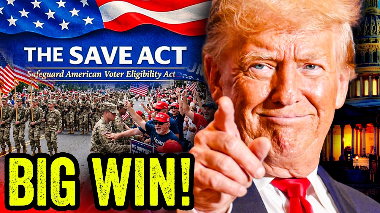 HE DID IT! Trump Just Pulled Off the IMPOSSIBLE With the SAVE America Act!!!