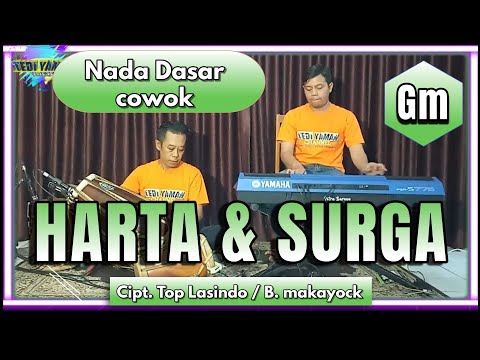 Harta dan surga karaoke - wawa marisa nada cowo Gm versi bangplak bajidor