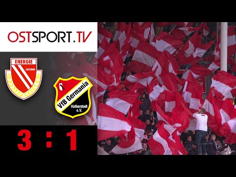 Energie versöhnt sich und seine Fans: Energie Cottbus - Halberstadt 3:1 | Regionalliga Nordost