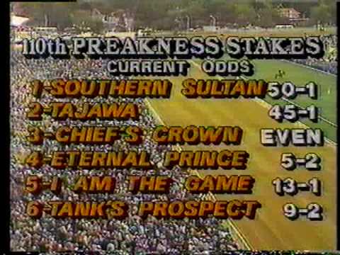 Tank's Prospect - 1985 Preakness Stakes + Pre Race (ABC)