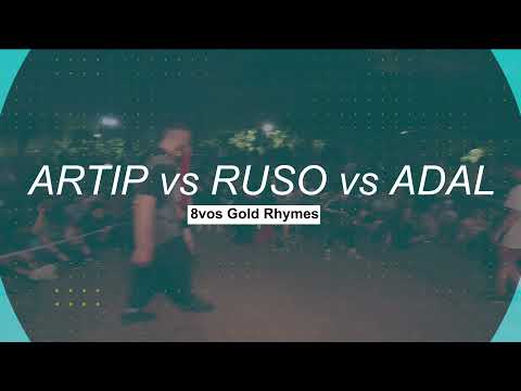 ARTIP vs RUSO vs ADAL | 8vos #GOLDRHYMES2021 | 1vs1 03-Noviembre