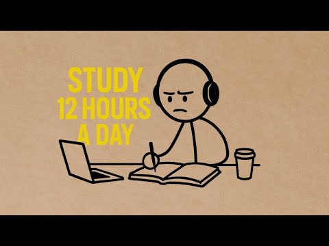 1日12時間勉強しても燃え尽きない方法 - 実は簡単です (How to Study 12 Hours a Day Without Burning Out It’s Easier Than You Think)