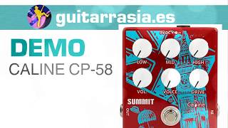 Video thumbnail for DEMO - Caline CP-58 BRITISH SOUND IN PC + REVERB SPRING  (con guitarra Tokai LS 122) - MARSHALL by guitarrasia