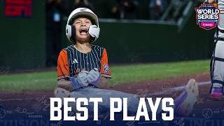All the BEST PLAYS of the 2024 Little League Baseball World Series