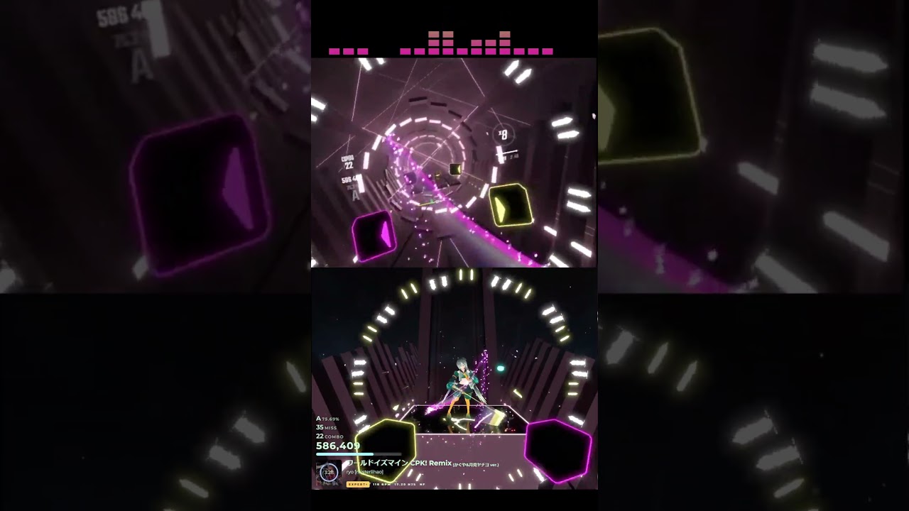 [Beat Saber] ワールドイズマイン CPK! Remix / ryo (supercell)