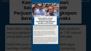 Kasus Ijazah Jokowi: Said Didu Khawatir Perjuangan Pengungkapan Berakhir Anti Klimaks