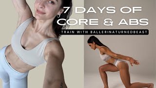 TRAVEL TRAINING SERIES: 7 DAYS OF CORE & ABS (DAY 5) | 8 MIN WORKOUT | TRAIN WITH BTB