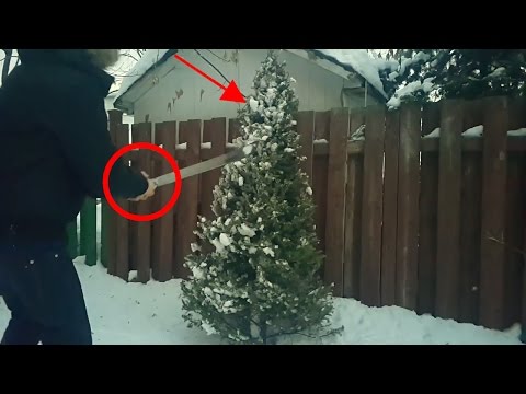 1000 DEGREE HOT KNIFE (MACHETE) VS CHRISTMAS TREE [HOLIDAY EDITION] RAGE MODE