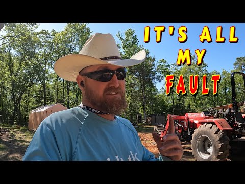 COSTLY MISTAKE MADE | tiny house, homesteading, off-grid, cabin build, DIY, HOW TO, sawmill, tractor