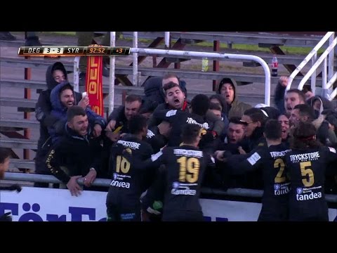 Höjdpunkter: Osannolik upphämtning av Syrianska - men Degerfors säkrade kontrakt - TV4 Sport