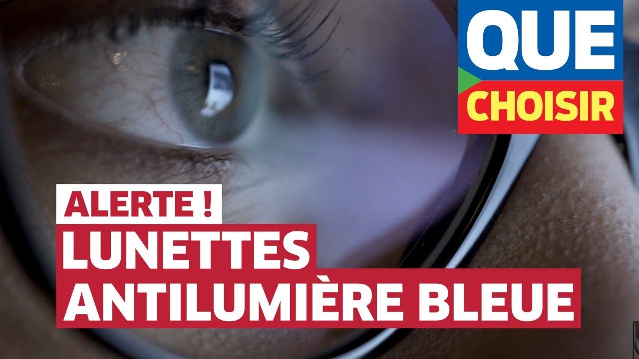 Lunettes antilumière bleue : des preuves truquées 