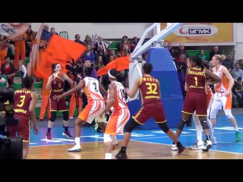 Полуфинал. БК УГМК vs БК Надежда (Оренбург), 02/04/2017, 85:50.
