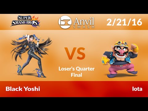 Anvil Smash #40 Singles: [LQ] Black Yoshi (Bayonetta) vs Iota (Wario)