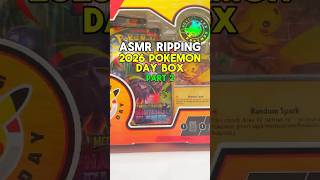 ASMR Ripping Ep. 85 2026 Pokemon Day Box Part 2