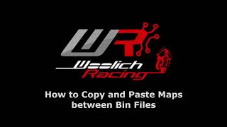 How to Copy and Paste Maps between Bin Files
