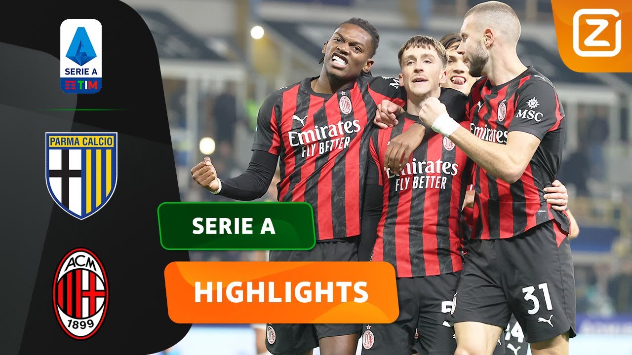PRACHTIGE TREFFERS IN HECTISCHE CLASH!!🥵🔥| Parma vs AC Milan | Serie A 2025/26 | Samenvatting