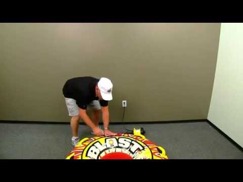 How to inflate and deflate a tube with the Boston Valve