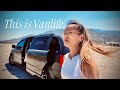 Spend Overnight In The Silent Desert Solo Female Vanlife In Cabazon CA AMZCHEF Range Hood