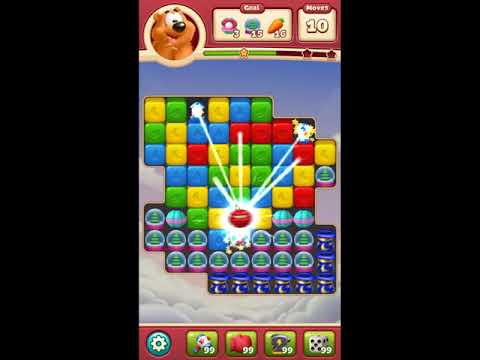 Toon Blast Level 5033 - NO BOOSTERS 🐻🐺🐱 | SKILLGAMING ✔️