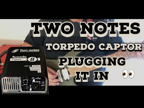 Two notes torpedo captor , plugging it in 👀