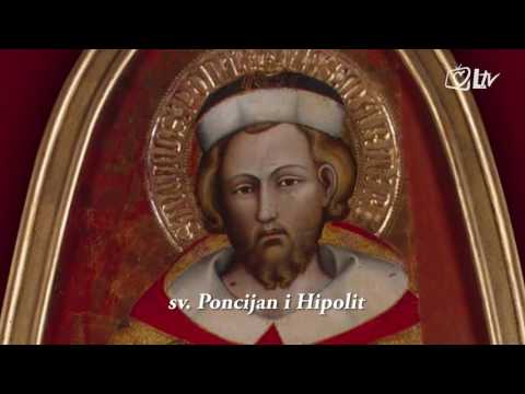 Katolički kalendar 13.8.2016. - Sveti Hipolit, papa i Poncijan