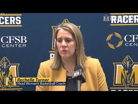 Racer Women's Basketball - vs Morehead State 1-3-19 Rechelle Turner Postgame