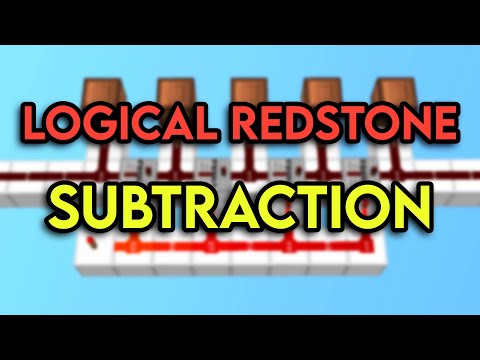 Subtraction | Logical Redstone #12