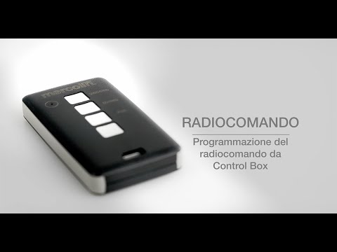 Programmazione da Control Box - RADIOCOMANDO CONTROL BOX Tutorial
