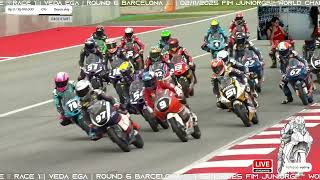 Download lagu FULL LIVE 🔴 RACE 2🔴| VEDA EGA | Round 6 Barcelona 🇪🇸 | 02/11/2025 FIM JuniorGP™ World Championship | mp3 Download lagu FULL LIVE 🔴 RACE 2🔴| VEDA EGA | Round 6 Barcelona 🇪🇸 | 02/11/2025 FIM JuniorGP™ World Championship | mp3