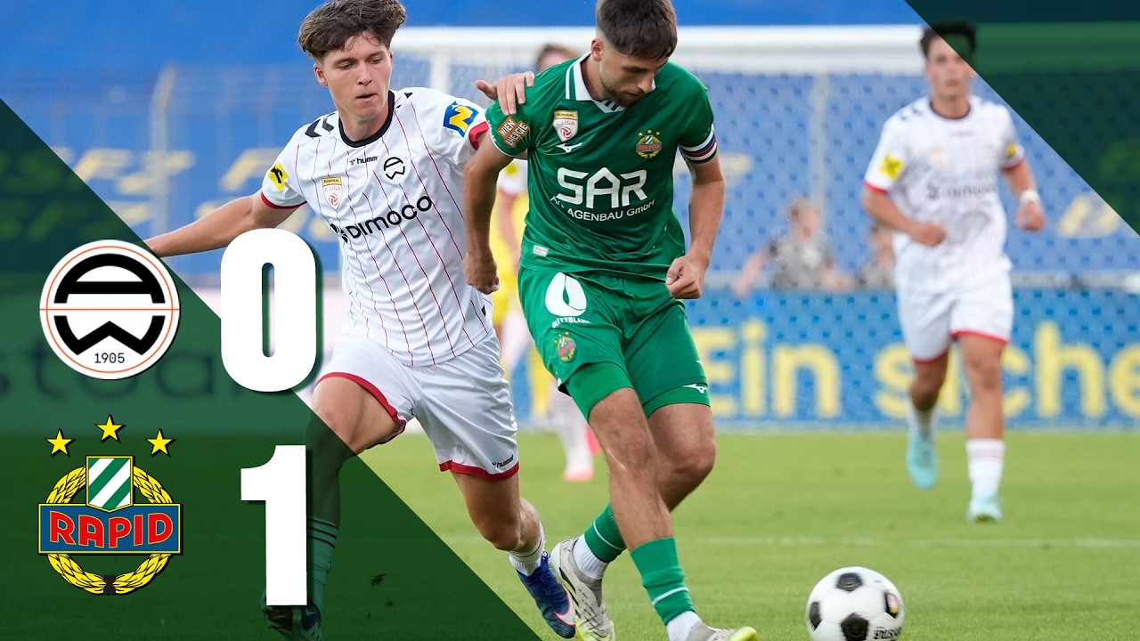 Highlights: Admira Wacker - SK Rapid II | 1. Runde | 31.07.2026