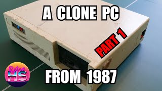 Exploring And Repairing An Early PC Clone - Part 1