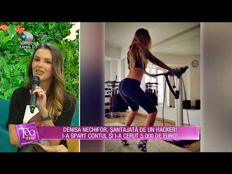 Teo Show - Denisa Nechifor, blackmailed by a hacker! He hacked her account and asked for 5000 euros!