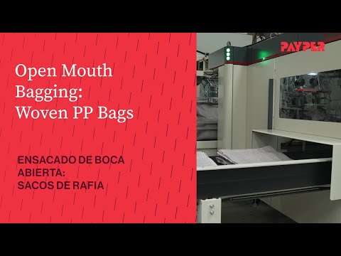 Open Mouth Bagging Woven PP Bags