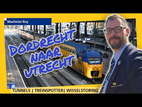Cabview | NS | VIRM | Intercity | Dordrecht - Utrecht CS | Spoortunnel | Wisselstoring | Spotter