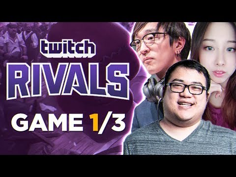 TWITCH RIVALS SHOWDOWN | Game 1/3 w/Boxbox, Locodoco, Starsmitten & Seanic