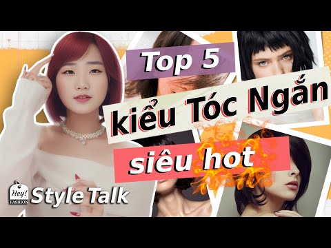 5 kiểu Tóc Ngắn nào đang Hot nhất?