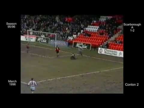 1995 - 1996 Hartlepool FC 32 W Scarborough - Conlon 2