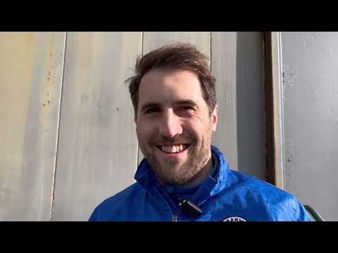 Perranwell Manager Adam Selley before Mullion v Perranwell 