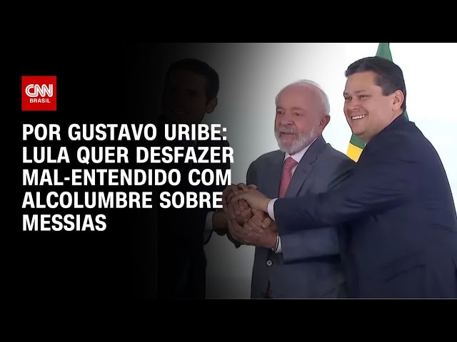 Lula quer desfazer mal-entendido com Alcolumbre sobre Messias | BASTIDORES CNN