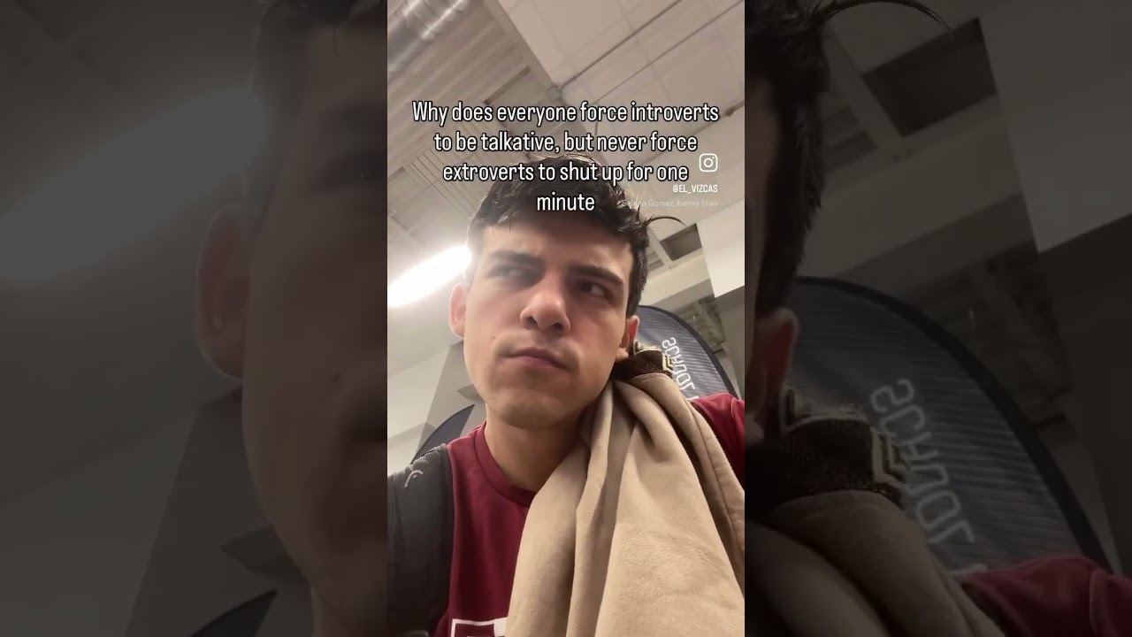 Introverts get judged, extroverts get a pass 🤔 #introvert #extrovert #relatable