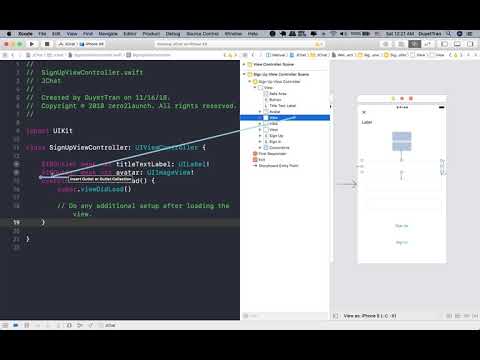 Swift 5 & Firebase 5 - Design Sign Up View: customize User Interface. - Ep 9 Build Tinder + Chat