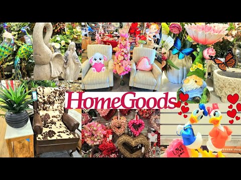 HOMEGOODS NEW VALENTINE'S DAY + SPRING ARRIVALS & HOME DECOR! 🦋💘