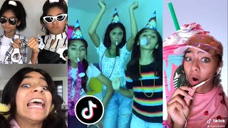 TikTok Compilation - Trying Popular Tik Tok Trends &amp; Dances | GEM Sisters