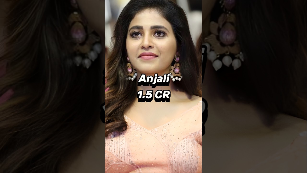 Game changer star cast fees 💰💵#shorts#vural#trending#anjali#gamechanger#telugu#ramcharan