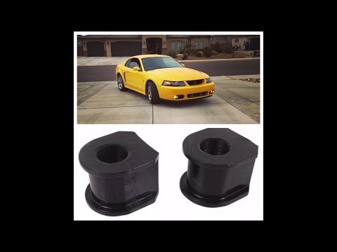 How to replace a front sway bar bushing: Ford Mustang 1994-2004