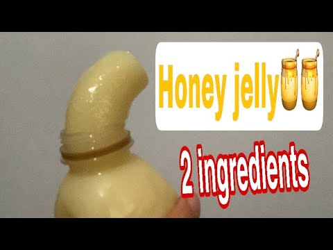 Honey Jelly Recipe￼:Tiktak honey jelly|just Two ingredients￼|no honey 🍯 |tiktak honey jelly ￼