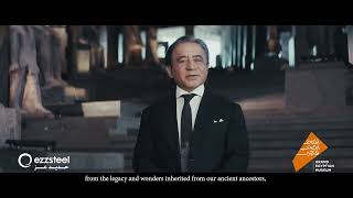 أحمد عز، يتحدث عن مشاركته في افتتاح المتحف المصري الكبير